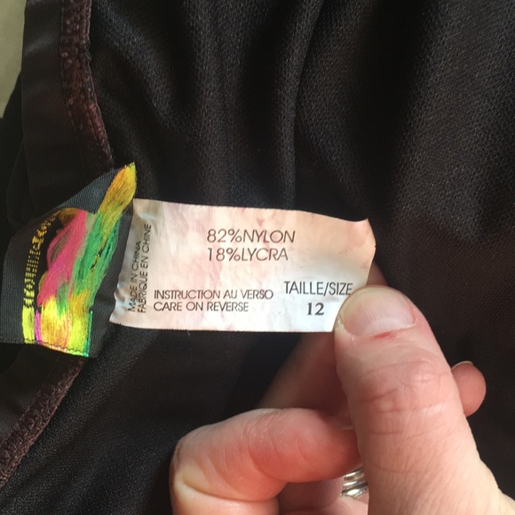 Mix n’ Match Brown & Turquoise Bikini - Picture 6 of 8